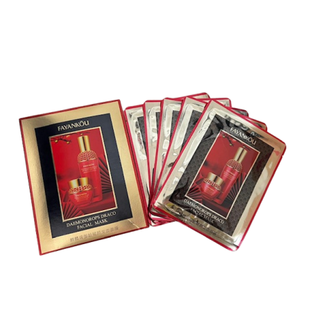 SMOCZA KREW Maska w płacie do Twarzy-ZESTAW 5 szt.